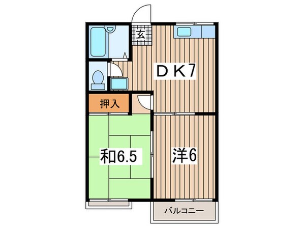 サンコ－ポＡの物件間取画像